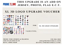 XL 3D LOGO FRAMING SERVICE UPGRADE VOUCHER