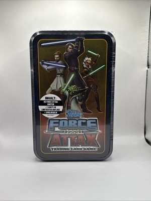 OVP Tin Box Force Attax Serie 4 / Originalverpackt / Neu / Inkl. LE2 Anakin / DE