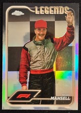 2024 Topps Chrome Formula 1 - F1 Legends Nigel Mansell #194 Refractor