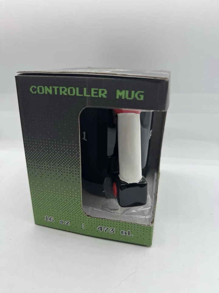 Taza de café Joysticks para videojuegos para jugadores 15 oz Just Funky Foto 4 de 4