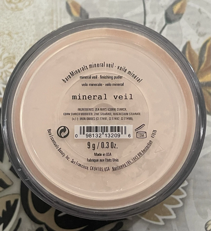 bareMinerals Mineral Veil Finishing Powder 0.3oz Translucent Setting Makeup New - Image 2 of 4