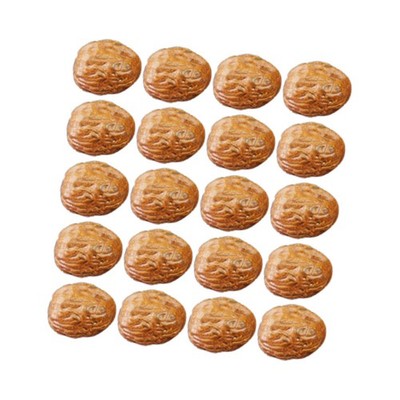 20 Pcs Simulierte Walnussornamente Künstliche Walnüsse Foto Requisiten Nussbaum