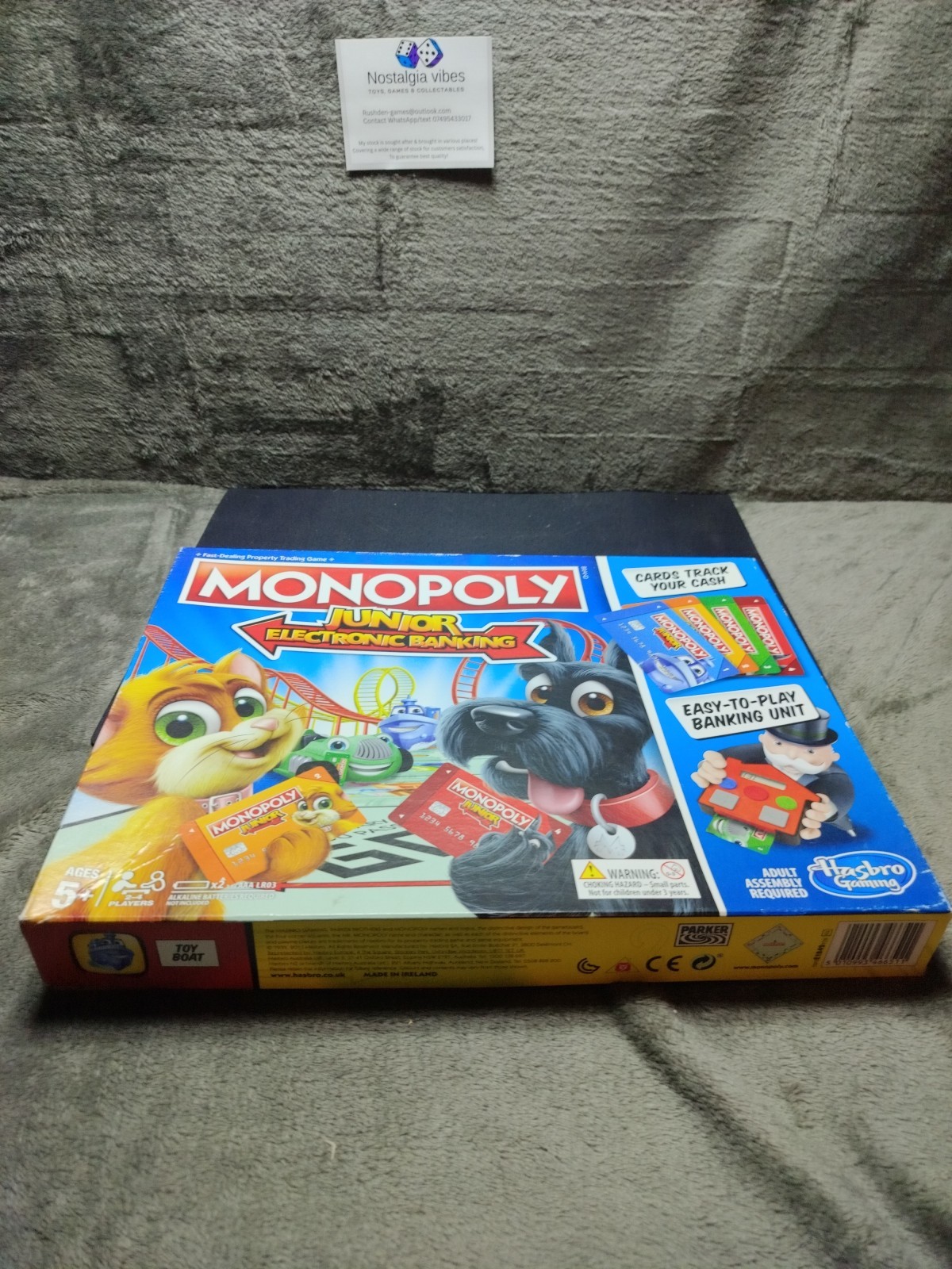 Hasbro Monopoly Junior Electronic Banking Board Game