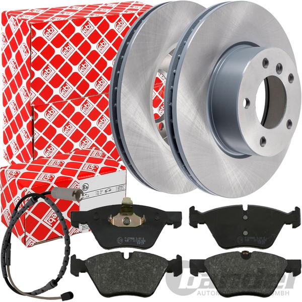 Febi Bremsscheiben 300Mm + BelÄGe Vorne Passend FüR Bmw Z4 E89 Roadster-image