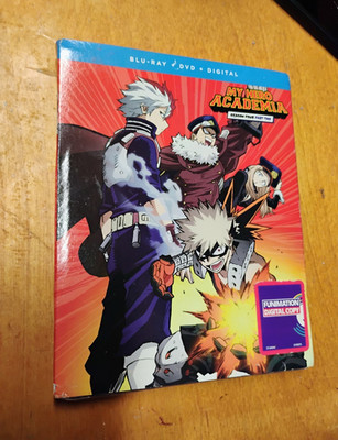 Funimation My Hero Academia Season 4 Part 2 Blu-ray+DVD+Digital Eng Subs 2020