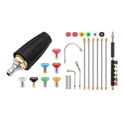 #ad Pressure Washing Assembly Kit Rotating Spray Turbo Nozzle Pressure Washer Attach $32.95