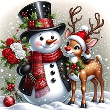 Diamond Art Kits for Adults, Christmas Diamond Painting Kits for Beginners,