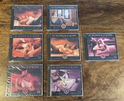 8 x Time Life Power Of Love 2 CDs (New/Sealed) please see photos for titles