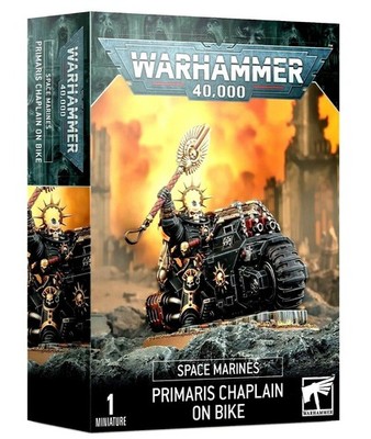 Primaris Chaplain on Bike Space Marines Warhammer 40K