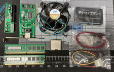 Intel Pentium 4 - 2.8Ghz w/ CPU Cooler, PCI Network Card, DDR2 RAM and Extras