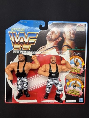 WWF Tag Team Bushwhackers Luke & Butch Minty With Card Back Rare
