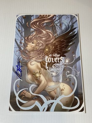 Nei Ruffino Covers Comic Art Book Autographed Signed Rare