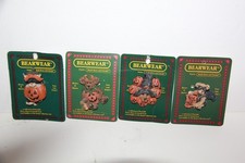 Vintage Bearwear Boyds Bears Friends 4 Pins Halloween