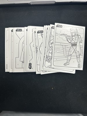 2025 Topps Chrome Star Wars By The Number PICK YOUR CARD BUILD YOUR SET