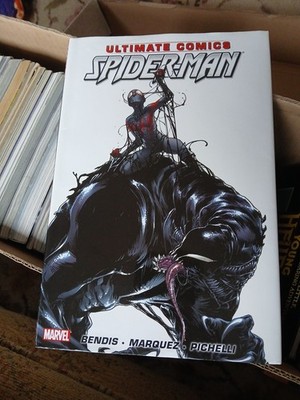 Ultimate Comics Spider-Man Vol 4 Hardcover Bendis Marquez Miles Morales Venom HC