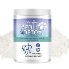 Zeolite-Detox Powder With Probiotics  Prebiotics For Gut, Energy,immune Support