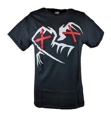 WWE CM PUNK CRIMSON X BEST IN THE WORLD T-SHIRT