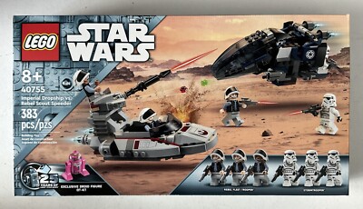Lego Star Wars: 40755 Imperial Dropship Rebel Scout Speeder