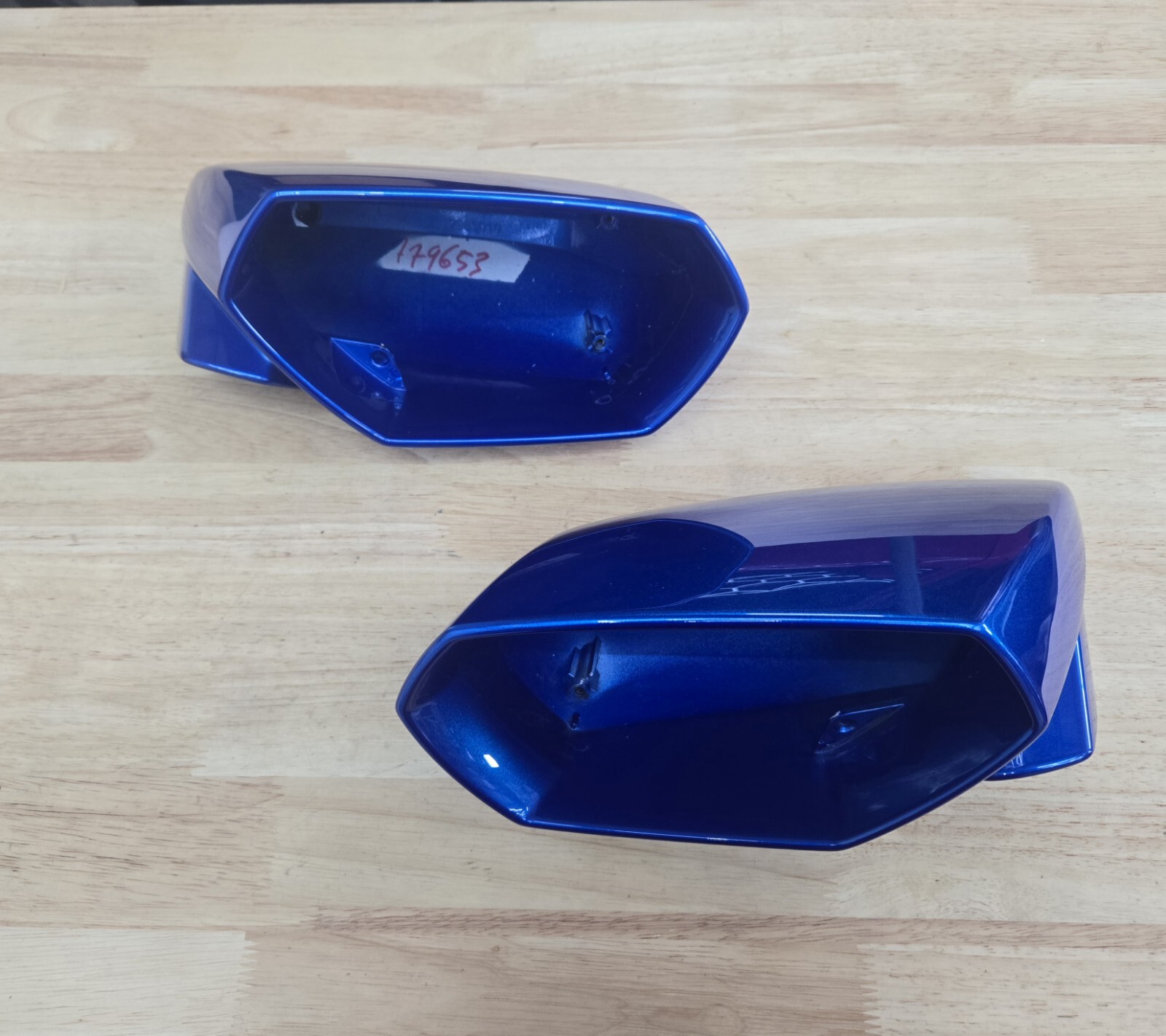 Lamborghini Huracan mirror caps / housing 2015-2024 In Blue 