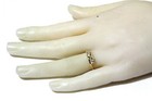 14k yellow gold .66ct SI2-I1 I European diamond cluster ring 3.6g vintage ladies — photo 7