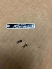 <!--F#f_0-->Schwinn Stingray & Krate & Fastback Banana Seat Name Plate Tag & Rivets<!--F/-->