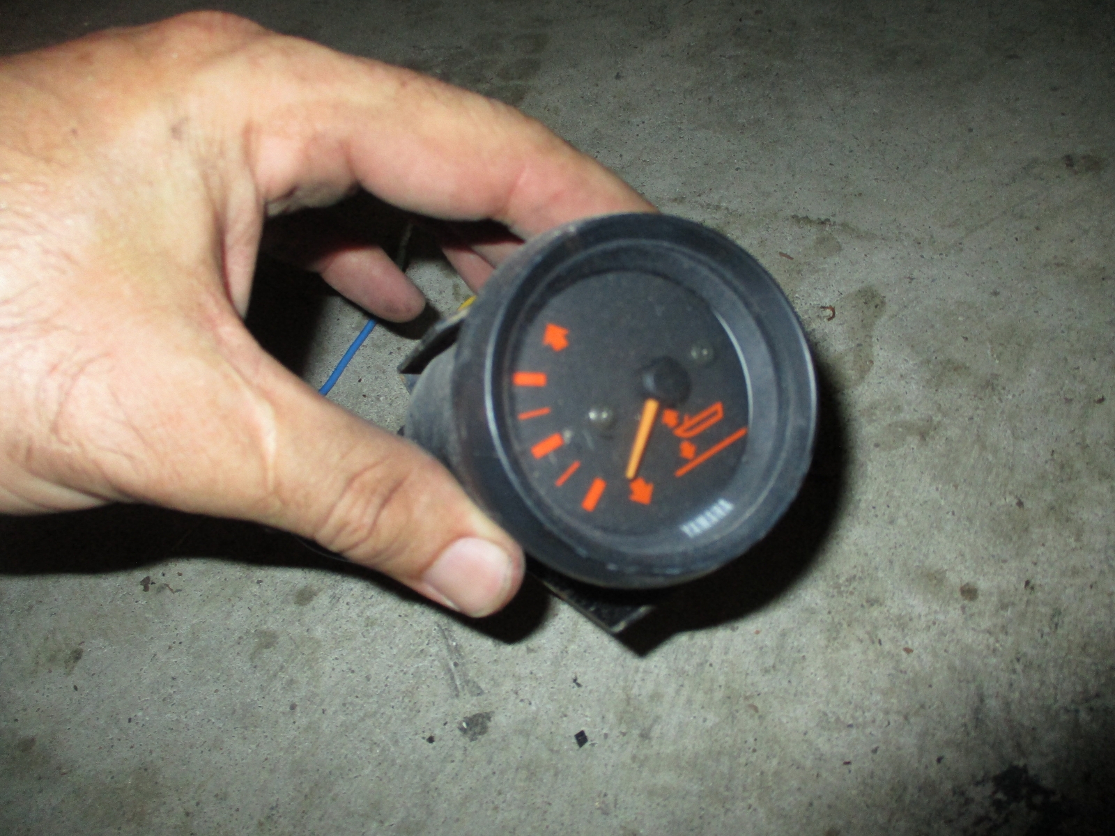 Yamaha outboard analog trim gauge eBay