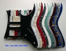 Ibanez RG Jem Post-2000 MiJ RG550 Genesis RG750 Schlagbrett HSH HH Hxx ++ Farben