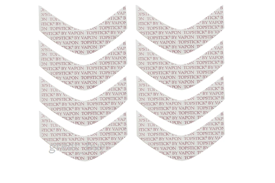 VAPON TOPSTICK Plus Custom Cut Front "B Curve"Tape_50 Strips_Clear,Double-sided - Image 3 of 3