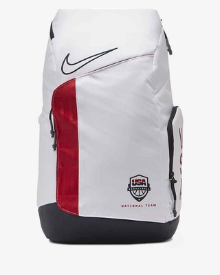 Nike Hoops Elite Pro Backpack - Team USA CQ7282-100 White | Obsidian