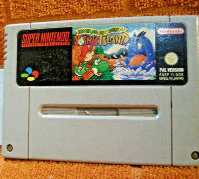 Super Nintendo Mario World 2 Yoshi´s Island Super Nintendo Spiel SNSP Konsolen