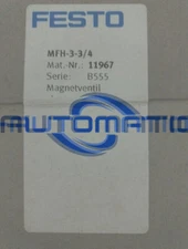 1PCS New Festo Brand new ones MFH-3-3/4 11967