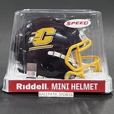 Central Michigan Chippewas Speed Mini Helmet Riddell NCAA Licensed Brand New!