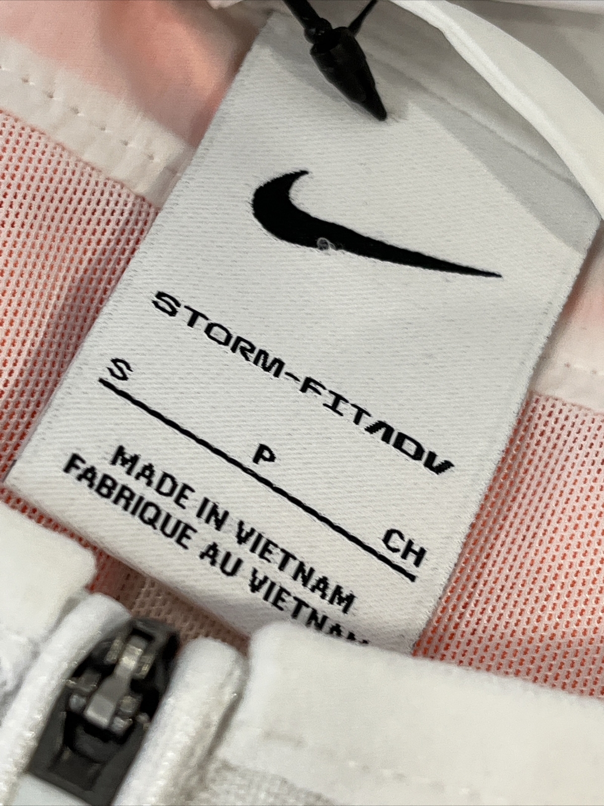 SACAI X NIKE Giacca da corsa Nike donna Storm FIT ADV full zip tasche antivento taglia small