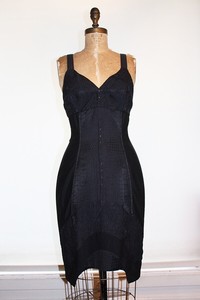 old fashioned black dress