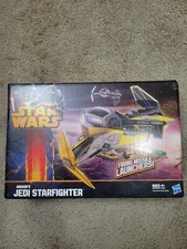 Sealed Anakin's Jedi Starfighter 2013 STAR WARS The Clone Wars Firing Missile