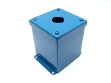 Saginaw Controls Steel Enclosure 5"H x 4"W x 4"L Painted BLUE
