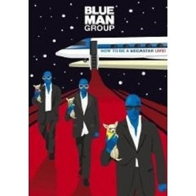 BLUE MAN GROUP ''HOW TO BE A MEGASTAR LIVE'' DVD+CD NEU