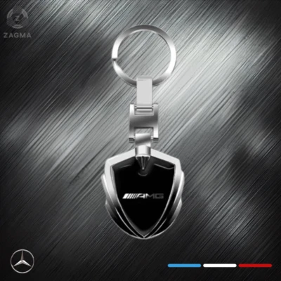 Mercedes Benz AMG Luxury 3D Metal Car Logo Key Rings Keyring Keychain