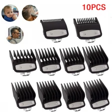 10PCS Hair Clipper Cutting Limit Combs Premium Guides Guards For Wahl Pro New US