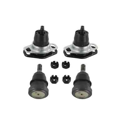 PartsW 4Pc Front Ball Joint Kit for Chevrolet Chevette 1976-1987 Isuzu I-Mark