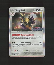 Aegislash SVP060 Scarlet & Violet Black Star Promo Holo Stamped Pokemon Card LP