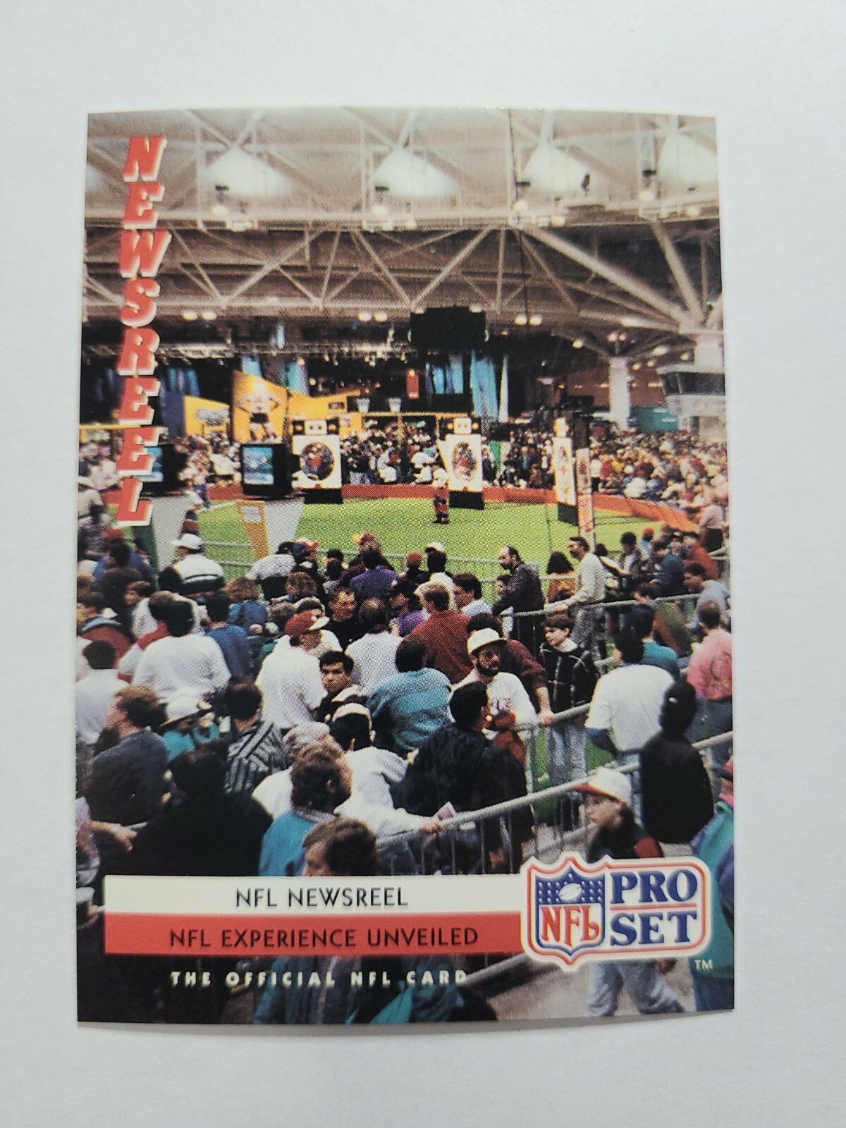NFL EXPERIENCE UNVEILED 1992 PRO SET FOOTBALL CARD # 345 E6361