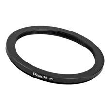 67mm to 58mm 67mm-58mm Stepping Step Down Filter Ring Adapter 