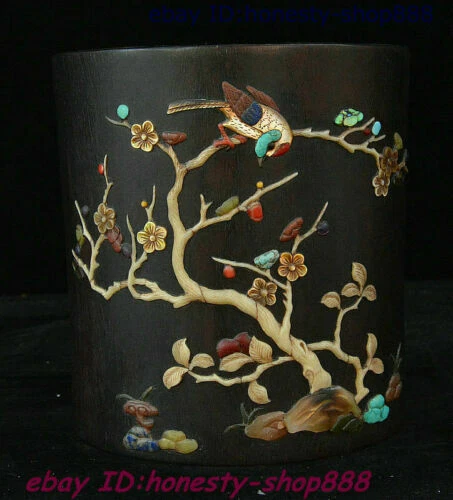 Wood/Woodenware Primary Antique Chinese Vase