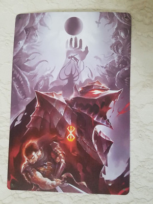 BERSERK GUTS ANIME METAL TIN WALL SIGN **DEFECTS**