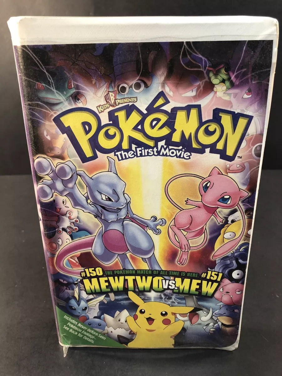 Pokémon: Mewtwo Returns VHS 