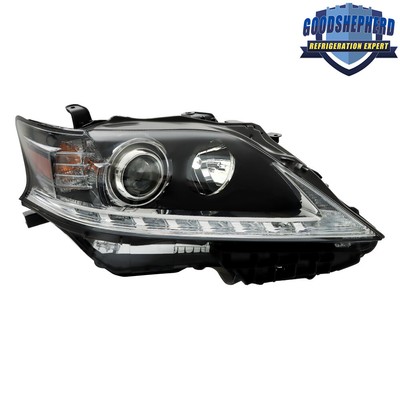 Passenger Side For Lexus RX350 RX450H 13 14 15 Black HID Xenon Headlight W/O AFS