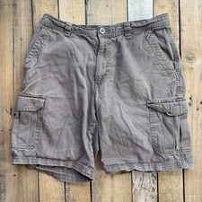 Columbia Omni Shade Brown Cargo Shorts Mens Size 34