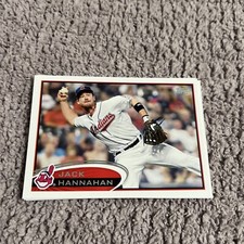 2012 Topps Series 2 Cleveland Indians Baseball Card #541 Jack Hannahan