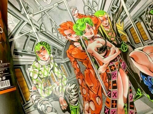 JOJO's Bizarre Adventure Exhibition B2 Poster Part5 Golden Wind